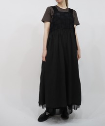 Buzzさま haupia ハウピア レース付きクリーム色ワンピース