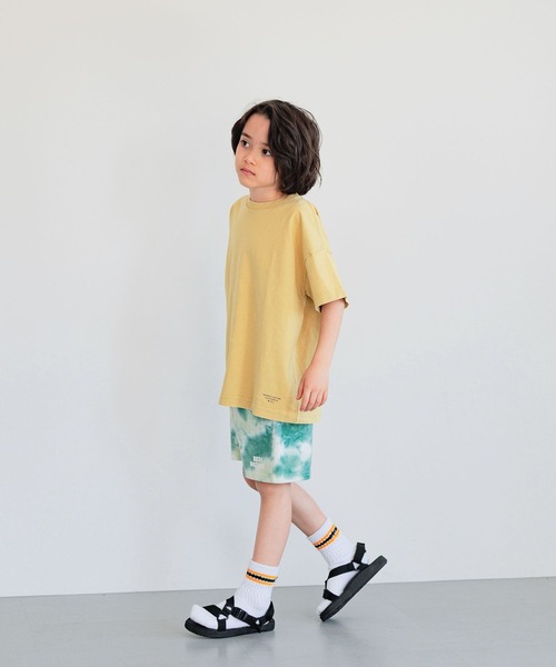 BAYFLOW（ベイフロー）の「[ゆったりシルエット♪]タイダイショーツ(KIDS)（その他パンツ・キッズ・グリーン/ブルー/パープル・110cm/120cm/140cm/130cm/150cm）」の21枚目の写真