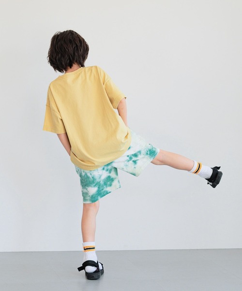BAYFLOW（ベイフロー）の「[ゆったりシルエット♪]タイダイショーツ(KIDS)（その他パンツ・キッズ・グリーン/ブルー/パープル・110cm/120cm/140cm/130cm/150cm）」の22枚目の写真