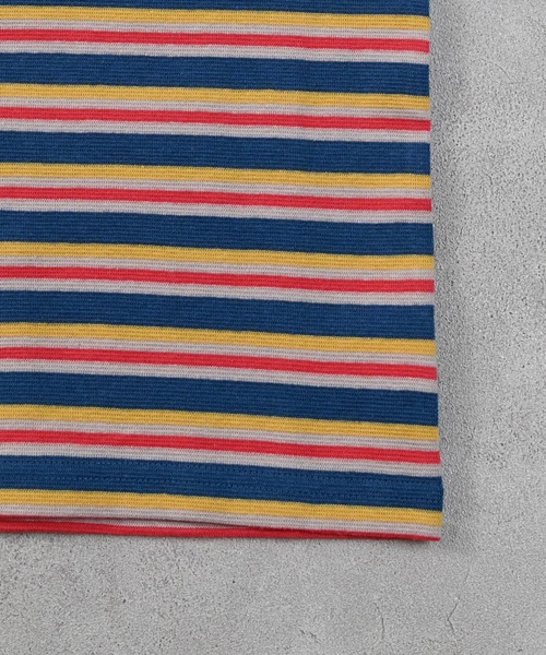 MARKEY'S（マーキーズ）の「先染めボーダータンクトップ（タンクトップ・キッズ・ベージュ/ライム/ブルー・120/80/130/140/90/100/110）」の15枚目の写真