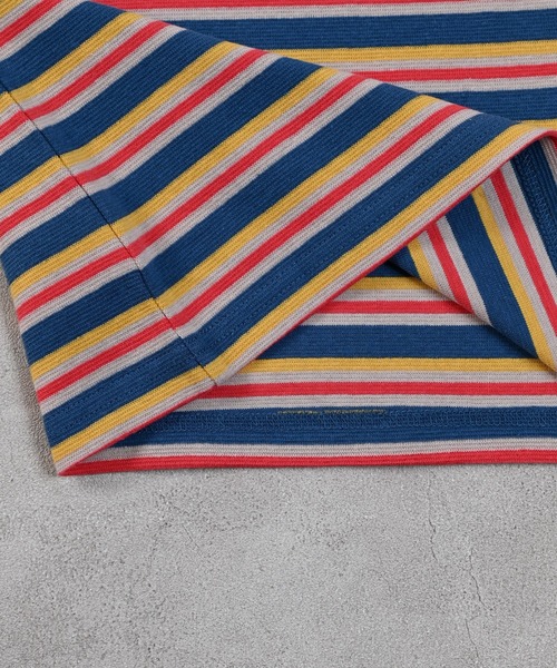 MARKEY'S（マーキーズ）の「先染めボーダータンクトップ（タンクトップ・キッズ・ベージュ/ライム/ブルー・120/80/130/140/90/100/110）」の16枚目の写真