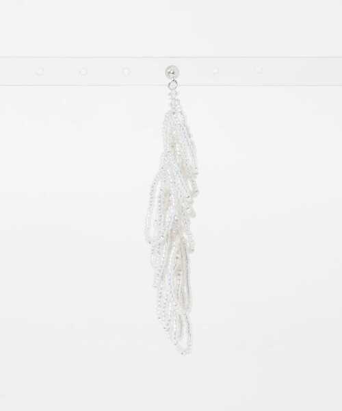 URBAN RESEARCH（アーバンリサーチ）の「decor『デコール』　Fringe 1P Pierce（ピアス（両耳用）・レディース・クリア・-）」の10枚目の写真