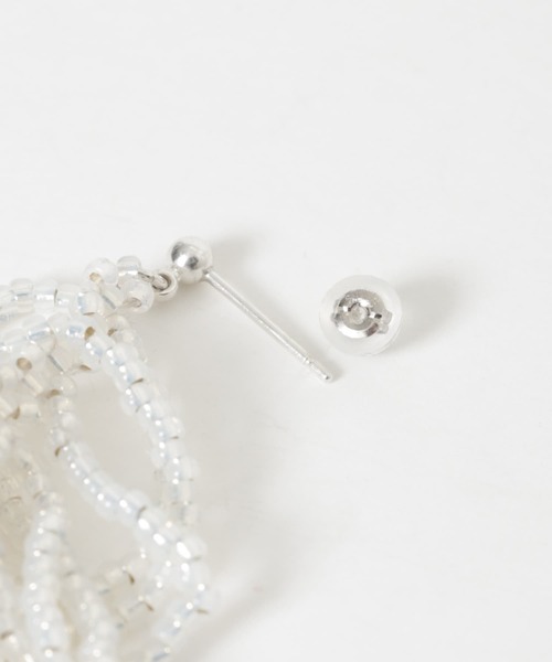 URBAN RESEARCH（アーバンリサーチ）の「decor『デコール』　Fringe 1P Pierce（ピアス（両耳用）・レディース・クリア・-）」の12枚目の写真