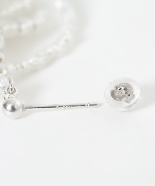 URBAN RESEARCH（アーバンリサーチ）の「decor『デコール』　Fringe 1P Pierce（ピアス（両耳用）・レディース・クリア・-）」の13枚目の写真