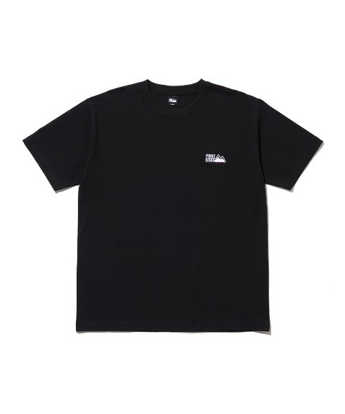FIRST DOWN(ファーストダウン)の「FIRST DOWN LOGO S/S TEE(ファーストダウン ロゴ ショートスリーブ ティー)(Tシャツ/カットソー・メンズ・ブラック/トップグレー/ホワイト・MEDIUM/LARGE/X-LARGE)」の5枚目の写真