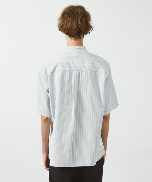 ファンクショナルストライプ 半袖シャツ（シャツ/ブラウス）｜ABAHOUSE