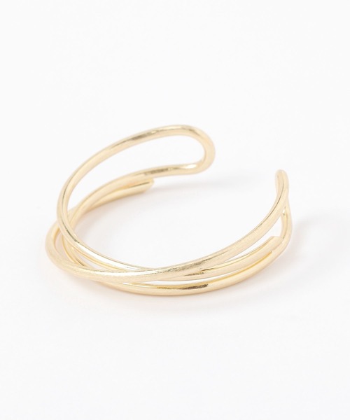 LEPSIM（レプシィム）の「メタルバングル　451314（バングル/リストバンド・レディース・ゴールド/シルバー・ONE SIZE）」の4枚目の写真