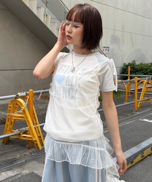 FANCY CLUBのGirls My Fancy Tee 全2色 FANCY CLUB】GIRLS MY FANCY TEE | OUR BRAND,FANCY CLUB