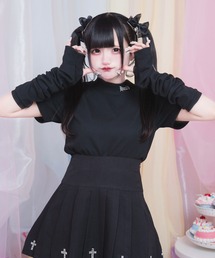 アームウォーマー付き ぴちTEE
