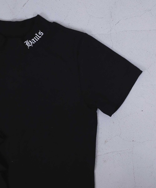 Hauls(ハウルズ)の「アームウォーマー付き ぴちTEE(Tシャツ/カットソー・レディース・ホワイト/ピンク/ブラック・F)」の14枚目の写真