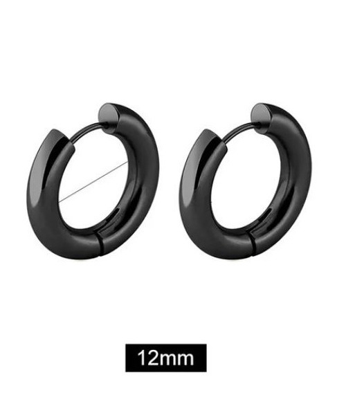 WARAIJOGO（ワライジョウゴ）の「EK121/ボリュームリングペアピアス/両耳用(NEZ)（ピアス（両耳用）・レディース・シルバー/ゴールド/ブラック・14/16/10/12）」の22枚目の写真