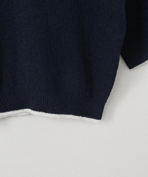 JOURNAL STANDARD relume（ジャーナルスタンダード　レリューム）の「スキッパー襟付きニット（ニット/セーター・レディース・ネイビー/アイボリー・FREE）」の17枚目の写真