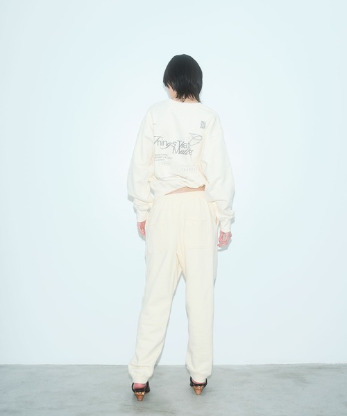 スウェットパンツ [LMC] CHAOS SWEAT PANTS 2COLOR CHAOTIC' SWEAT PANTS / カオティックスウェットパンツ