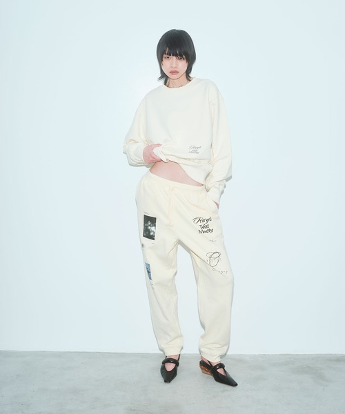 CHAOTIC' SWEAT PANTS / カオティックスウェットパンツ