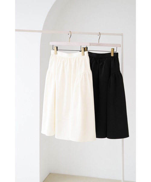 Satin Volume Midi Skirt（スカート）｜Her lip to（ハーリップ
