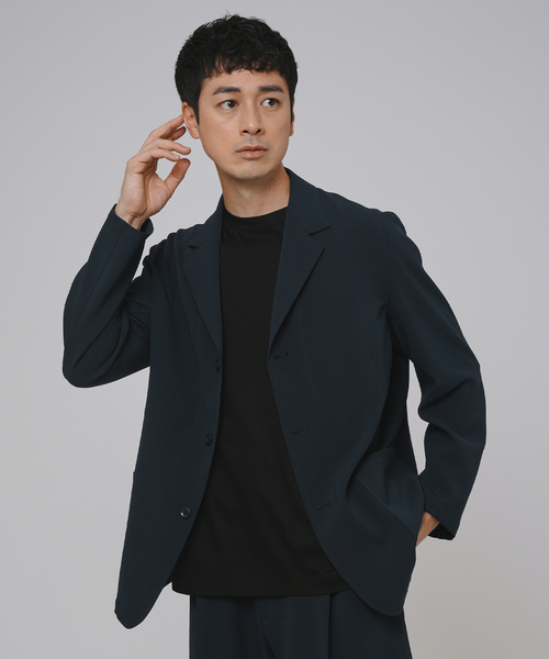 Product Twelve（プロダクトトゥエルブ）の「T/E(ティーイー) フレンチワーク ジャケット（テーラードジャケット・メンズ・ブラック/ネイビー・SMALL/MEDIUM/LARGE）」の3枚目の写真