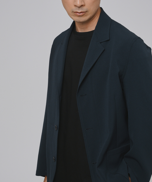 Product Twelve（プロダクトトゥエルブ）の「T/E(ティーイー) フレンチワーク ジャケット（テーラードジャケット・メンズ・ブラック/ネイビー・SMALL/MEDIUM/LARGE）」の6枚目の写真