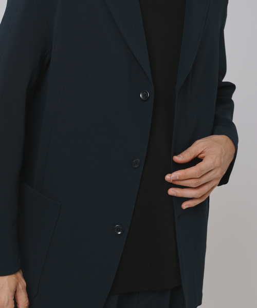 Product Twelve（プロダクトトゥエルブ）の「T/E(ティーイー) フレンチワーク ジャケット（テーラードジャケット・メンズ・ブラック/ネイビー・SMALL/MEDIUM/LARGE）」の7枚目の写真