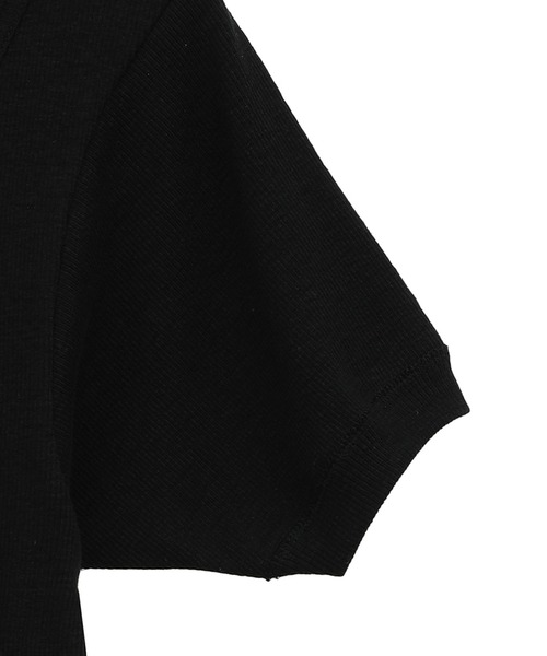 CLANE SCOOP LINE RIB TOPS サイズ２ SCOOP LINE RIB TOPS（Tシャツ/カットソー）｜CLANE（クラネ）の