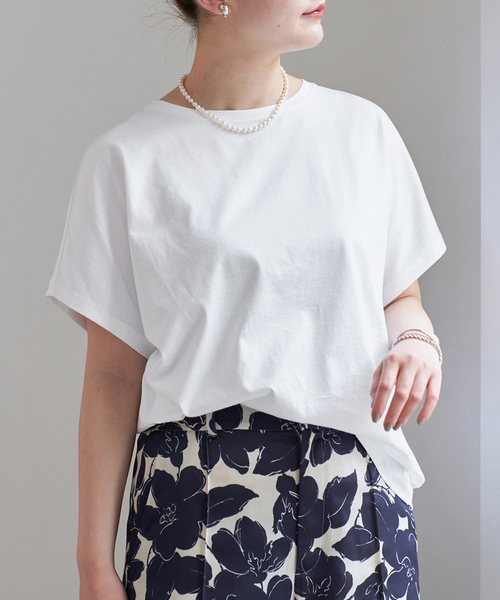 新品☆IENA☆エイトンSUVIN60/2 CAP SLEEVE TEE ATON/エイトン SUVIN 60/2 CAP SLEEVE TEE Tシャツ（Tシャツ