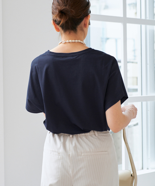新品☆IENA☆エイトンSUVIN60/2 CAP SLEEVE TEE ATON/エイトン SUVIN 60/2 CAP SLEEVE TEE Tシャツ（Tシャツ