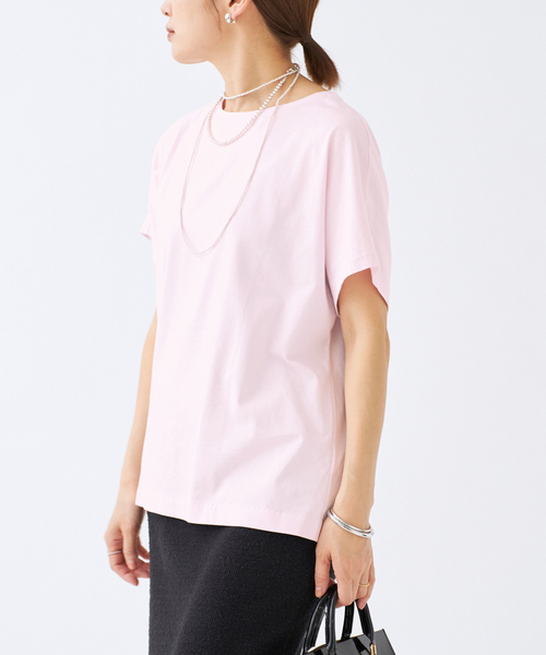 ATON/エイトン SUVIN 60/2 CAP SLEEVE TEE Tシャツ（Tシャツ