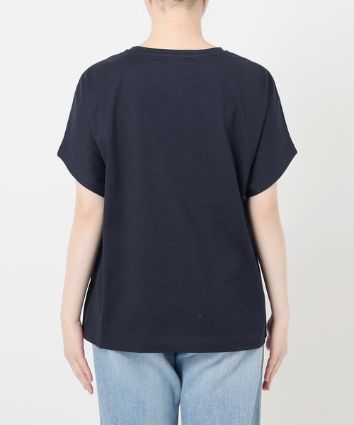 IENA ATON/SUVIN 60/2 CAP SLEEVE TEE Tシャツ ATON/エイトン SUVIN 60/2 CAP SLEEVE TEE Tシャツ（Tシャツ