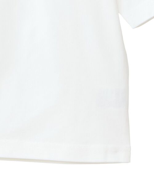 CRAFT STANDARD BOUTIQUE(クラフトスタンダードブティック)の「接触冷感/速乾/UVカット ハニカムメッシュモックネックTEE(Tシャツ/カットソー・メンズ・オフホワイト/ブラック・M/XL/L)」の6枚目の写真