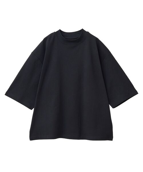 CRAFT STANDARD BOUTIQUE(クラフトスタンダードブティック)の「接触冷感/速乾/UVカット ハニカムメッシュモックネックTEE(Tシャツ/カットソー・メンズ・オフホワイト/ブラック・M/XL/L)」の11枚目の写真