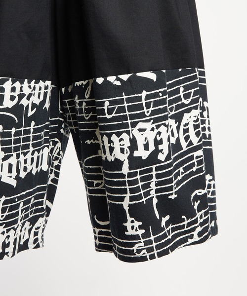 gomme（ゴム）の「モーツァルトスコアＰ　切替パンツ（その他パンツ・レディース・チャコールグレー/ブラック・MEDIUM）」の19枚目の写真