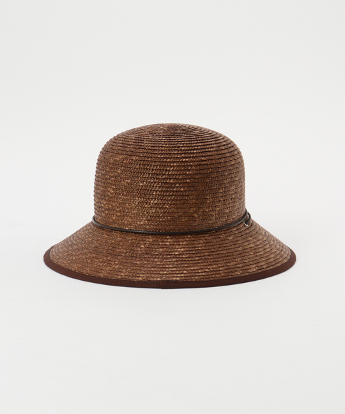 FRAMeWORK(フレームワーク)の「FERRUCCIO VECCHI コード付きパイピングハット(ハット・レディース・ブラウン・FREE)」の10枚目の写真