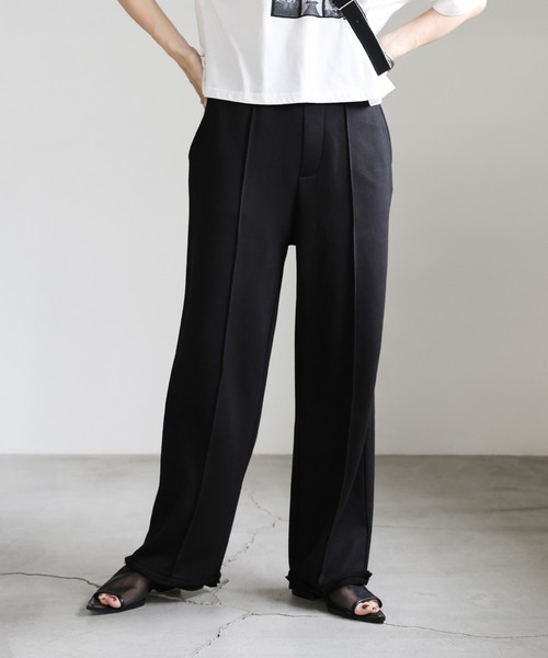 select MOCA（セレクトモカ）の「スウェットピンタックパンツ（スウェットパンツ・レディース・ブラック/グレー/オフホワイト・MEDIUM/LARGE）」の21枚目の写真