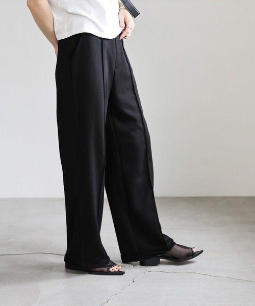 select MOCA（セレクトモカ）の「スウェットピンタックパンツ（スウェットパンツ・レディース・ブラック/グレー/オフホワイト・MEDIUM/LARGE）」の20枚目の写真