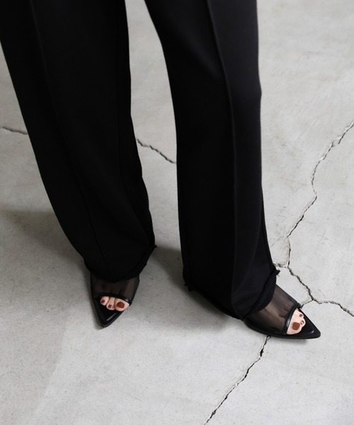 select MOCA（セレクトモカ）の「スウェットピンタックパンツ（スウェットパンツ・レディース・ブラック/グレー/オフホワイト・MEDIUM/LARGE）」の14枚目の写真