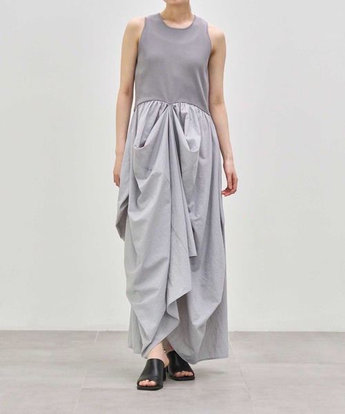 louren docking cocoon dress　ロングワンピース セール】《ZOZOTOWN限定》【Louren/ローレン】別注 docking
