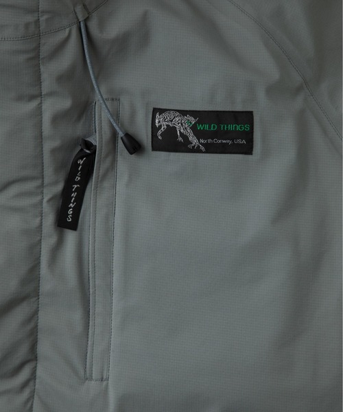 WILD THINGS（ワイルドシングス）の「マカルジャケット│MAKALU JACKET（マウンテンパーカー・メンズ・ブラック/グレー・L/M）」の6枚目の写真