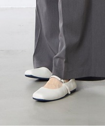 【ZOZO限定】スクエアトゥフラットシューズ