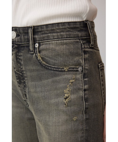 AZUL by moussy（アズールバイマウジー）の「【身長/骨格別着用画像あり】AZUL DENIM デザインフレアデニム（デニムパンツ・レディース・ブラック/ブルー・SMALL/MEDIUM）」の11枚目の写真