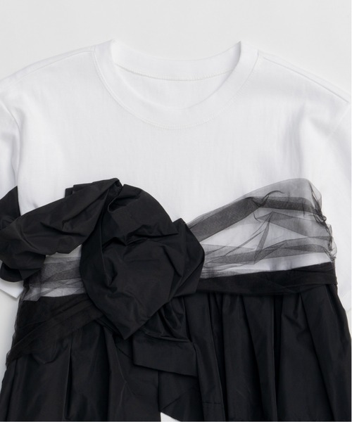 Docking Twisted T-shirt/ドッキングツイステッドTシャツ