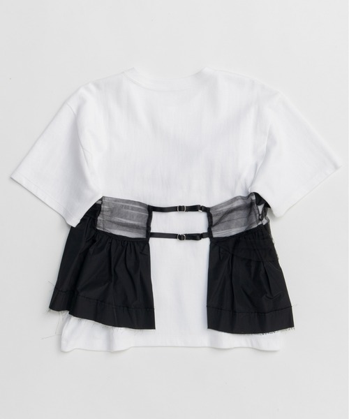 Docking Twisted T-shirt/ドッキングツイステッドTシャツ
