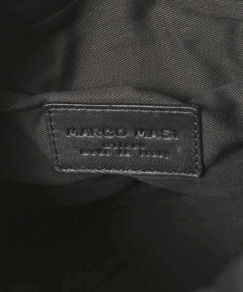 marco masi(マルコマージ)の「MARCO MASI/マルコマージ ハンドバッグ NAPPA ハンドバッグ 巾着型ミニバッグ(ハンドバッグ・レディース・ブラウン/ブルー・FREE)」の18枚目の写真