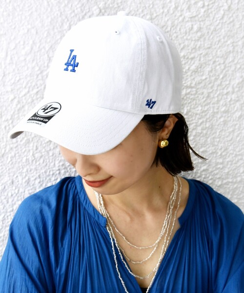 '47（フォーティーセブン）の「’47:CLEAN UP DODGERS（キャップ・レディース・ブラック/ホワイト/ベージュ・ONE SIZE）」の9枚目の写真