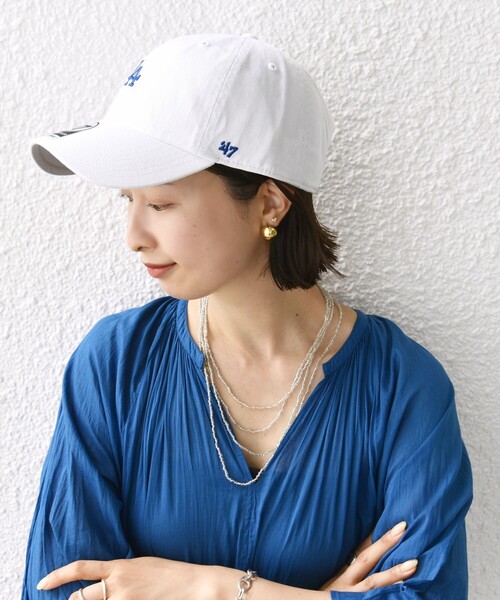 '47（フォーティーセブン）の「’47:CLEAN UP DODGERS（キャップ・レディース・ブラック/ホワイト/ベージュ・ONE SIZE）」の10枚目の写真
