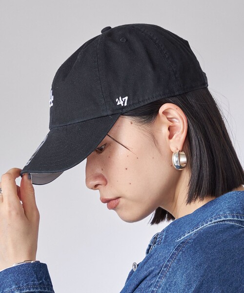 '47（フォーティーセブン）の「’47:CLEAN UP DODGERS（キャップ・レディース・ブラック/ホワイト/ベージュ・ONE SIZE）」の14枚目の写真