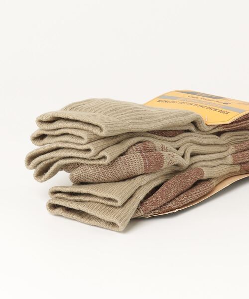 Carhartt(カーハート)の「【T11】【CARHARTT/カーハート】Midweight Cotton Blend Crew Sock 3-Pack(ソックス/靴下・メンズ・ホワイト/ネイビー/グレー/ブラック/カーキ・LARGE/MEDIUM)」の7枚目の写真