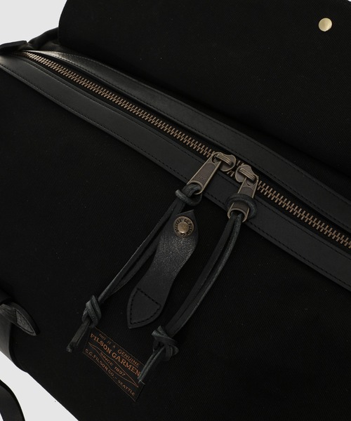 JUNYA WATANABE MAN(ジュンヤワタナベマン)の「「FILSON」 W-NAME COTTON OX DUFFLE BAG(ドラムバッグ・メンズ・ブラック・ONE SIZE)」の12枚目の写真