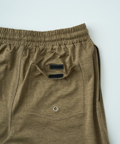 HONOLUA(ホノルア)の「【HONOLUA SURF CO./ホノルア・サーフ・カンパニー】HONOLUA SHORTS/水陸両用UVケアウエストゴムドローコード付きサーフトランクス・ボードショーツ・バギーショーツ(水着)(その他パンツ・メンズ・チャコールグレー/ブラック/カーキ/オレンジ・SMALL/MEDIUM/LARGE/X-LARGE/X-SMALL)」の9枚目の写真