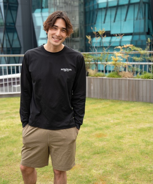 HONOLUA(ホノルア)の「【HONOLUA SURF CO./ホノルア・サーフ・カンパニー】HONOLUA SHORTS/水陸両用UVケアウエストゴムドローコード付きサーフトランクス・ボードショーツ・バギーショーツ(水着)(その他パンツ・メンズ・チャコールグレー/ブラック/カーキ/オレンジ・SMALL/MEDIUM/LARGE/X-LARGE/X-SMALL)」の20枚目の写真