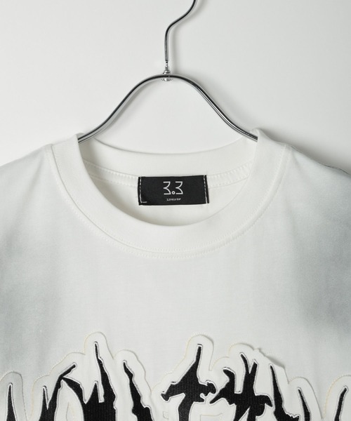 3.3 Field Trip （3.3フィールドトリップ）の「3.3 Field Trip／ゴスロゴルーズノースリーブ（Tシャツ/カットソー・メンズ・ベージュ/ホワイト/ブラック・FREE）」の5枚目の写真