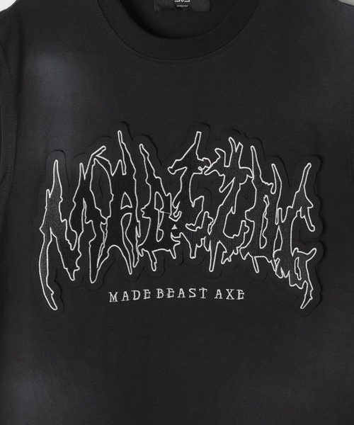 3.3 Field Trip （3.3フィールドトリップ）の「3.3 Field Trip／ゴスロゴルーズノースリーブ（Tシャツ/カットソー・メンズ・ベージュ/ホワイト/ブラック・FREE）」の11枚目の写真